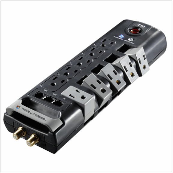 Tributaries PWRS-T10 Power Strip